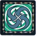Carta flechas hacia el centro Jungle Speed